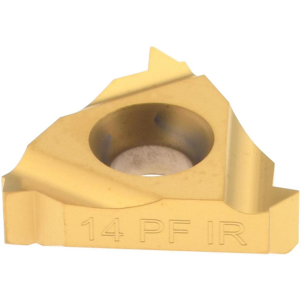 Laydown Threading Insert: 16IR14 NPTF HG630TR, Solid Carbide
