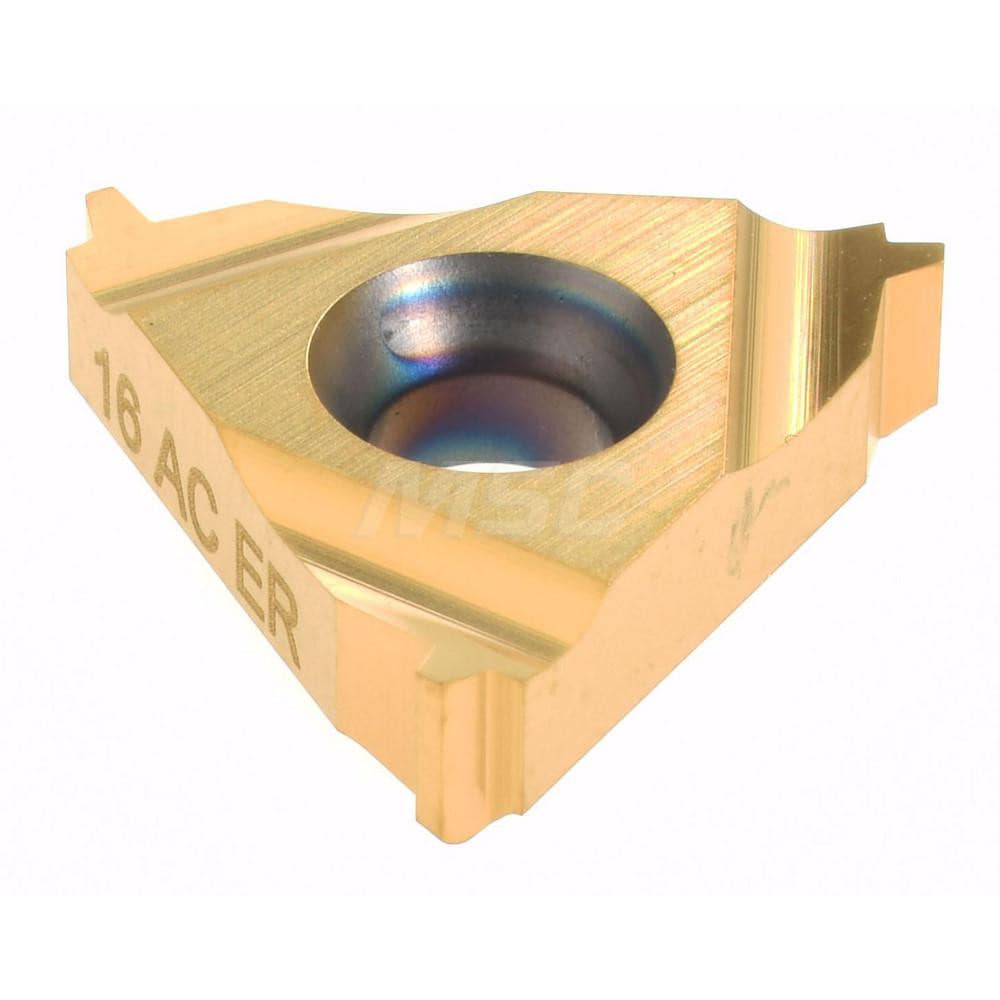 Hertel - Laydown Threading Insert: 16ER16 HG630TR, Carbide | MSC Direct