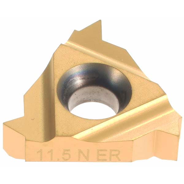 Laydown Threading Insert: 16ER11.5NPT HG630TR, Solid Carbide