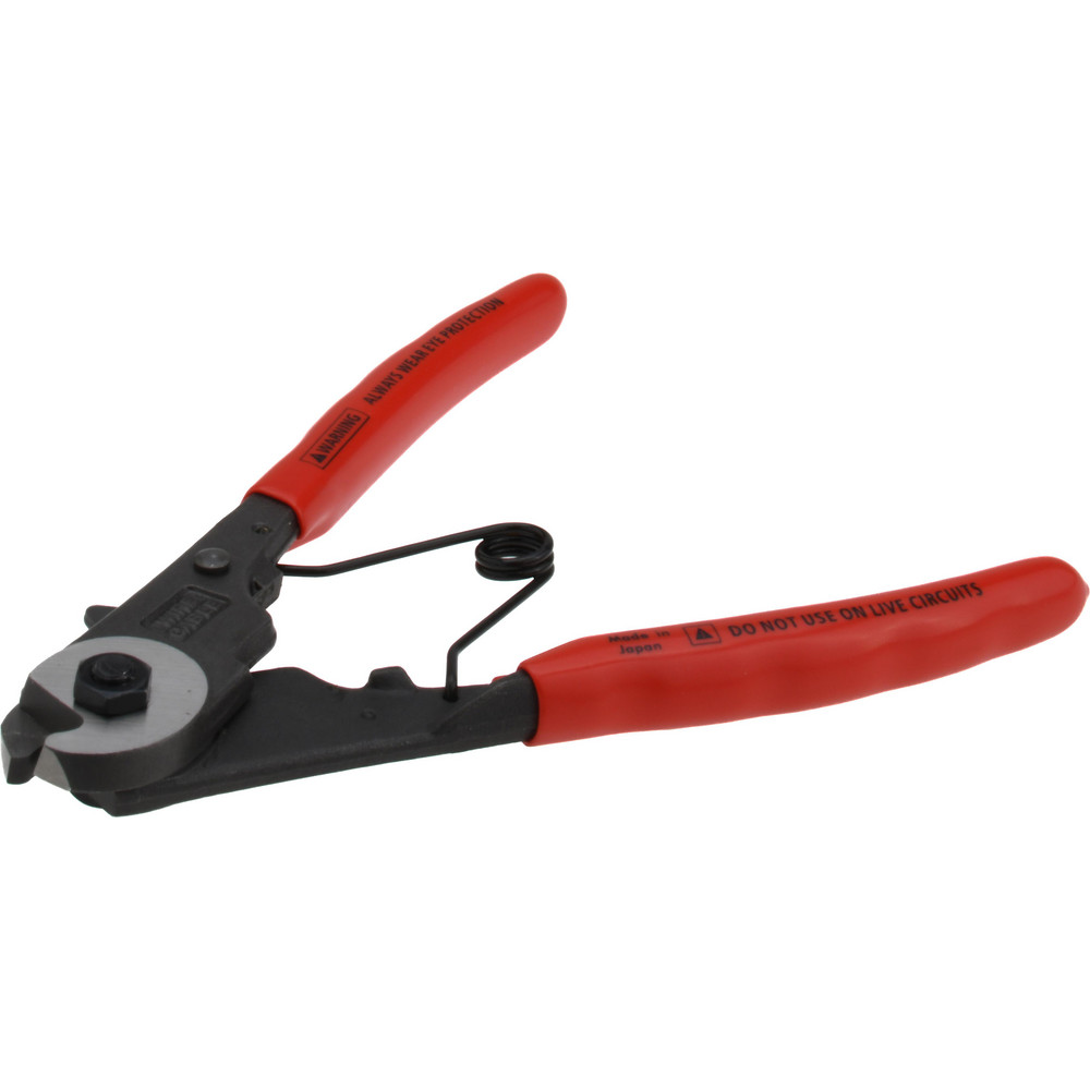 Cable Cutter: 0.13" Capacity, 6" OAL