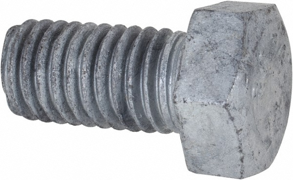 Value Collection LCSA0500100CG Hex Head Bolt: 1/2-13, 1" Length Under Head, Steel, Grade 2 Image