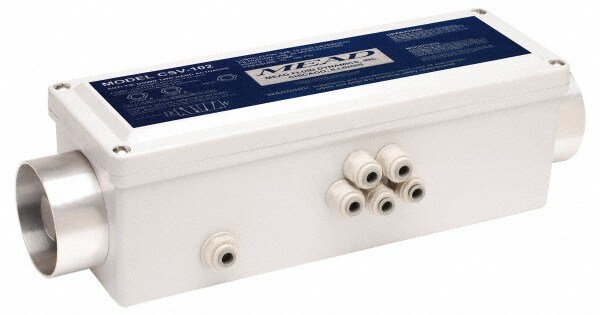 2-Hand Control Logic Unit Air Valve: Two Hand Control Actuator, 4 Position, 1/4" Inlet, 1/4" Outlet, NPTF Thread