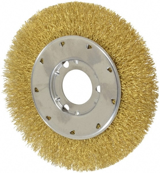 Osborn 2104600 Wheel Brush: 6" Wheel Dia, Crimped Image