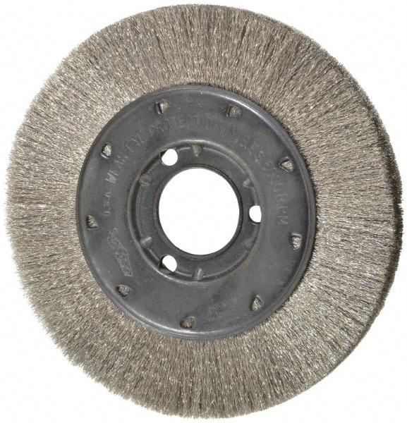 Osborn 2110400 Wheel Brush: 6" Wheel Dia, Crimped Image