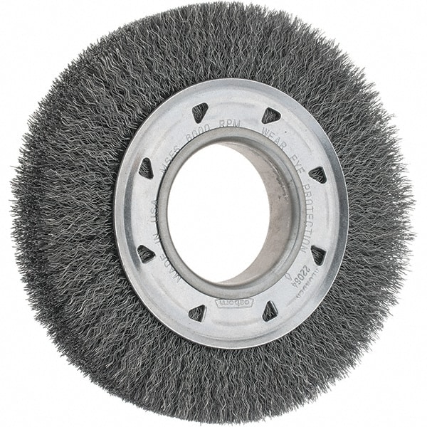 Osborn 2206400 Wheel Brush: 6" Wheel Dia, Crimped Image