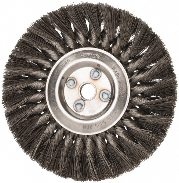 Osborn 2605000 Wheel Brush: 7" Wheel Dia, Knotted Image