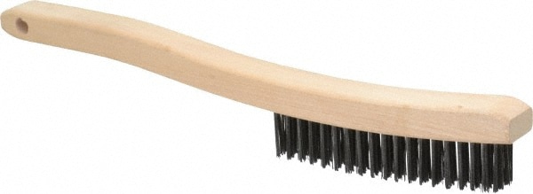 Osborn - Scratch Brush, 3 Rows, 19 Columns, Steel | MSC Direct