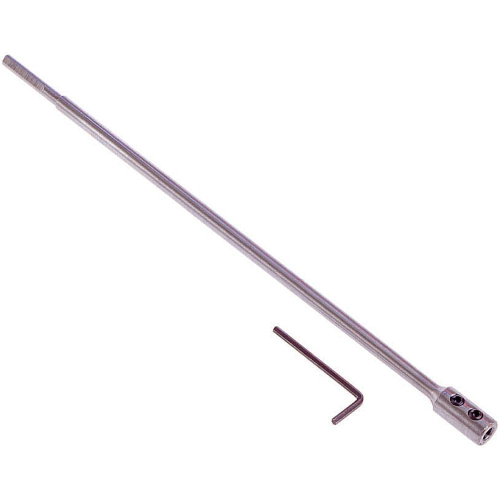 Osborn 7548600 12" Long x 1/4" Rod Diam, Tube Brush Extension Rod 