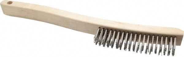 Osborn - V-Groove Brush, 3 Rows, 14 Columns, Stainless Steel