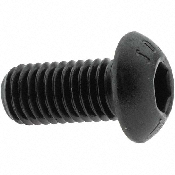thumbnail image 2 of M8-1.25 X 16mm Button Head Socket Cap Screws – A2-70 Stainless Steel, Qty 100 2 of 6
