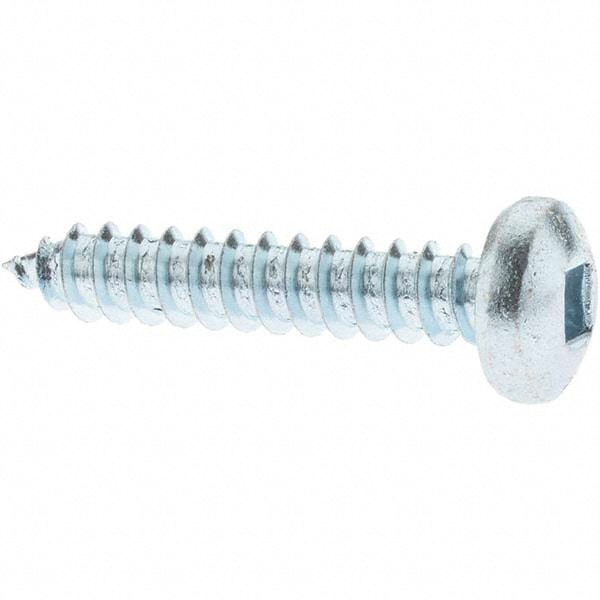 Sheet Metal Screw: #10, Pan Head, Square