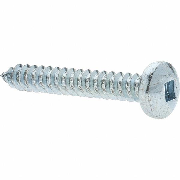 Sheet Metal Screw: #11, Pan Head, Square