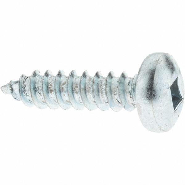 Sheet Metal Screw: #12, Pan Head, Square