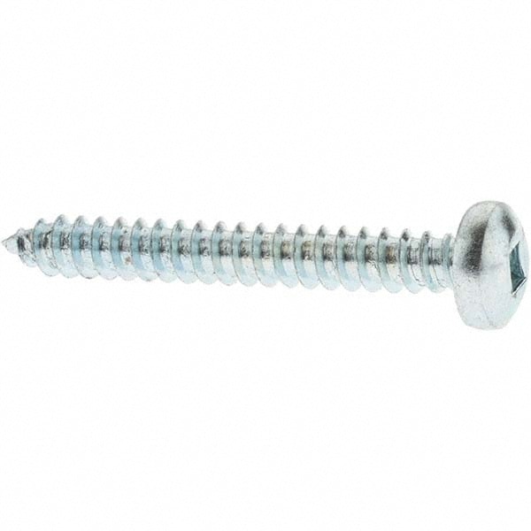 Sheet Metal Screw: #10, Pan Head, Square