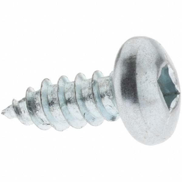 Sheet Metal Screw: #10, Pan Head, Square