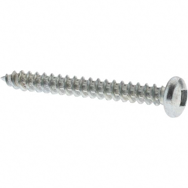 Sheet Metal Screw: #8, Pan Head, Square