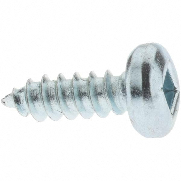 Sheet Metal Screw: #8, Pan Head, Square