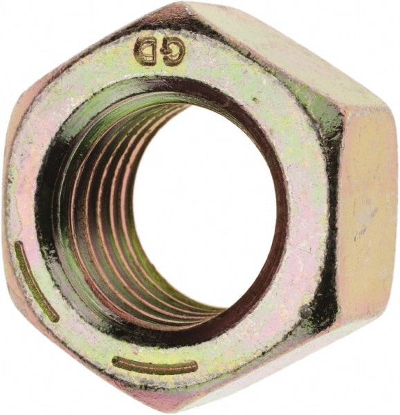 1-8 UNC Steel Right Hand Hex Nut