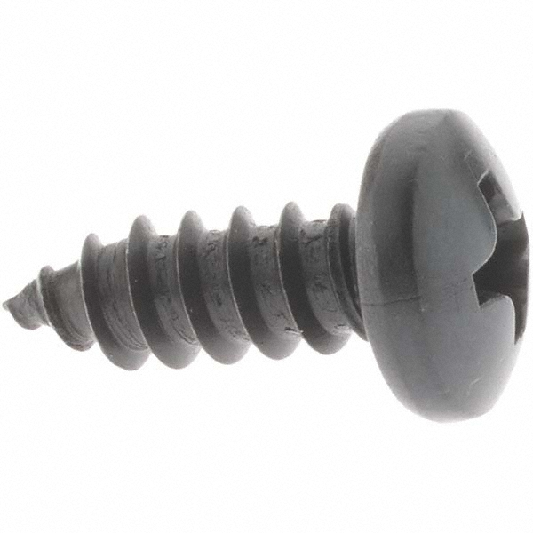 Sheet Metal Screw: #10, Pan Head, Phillips