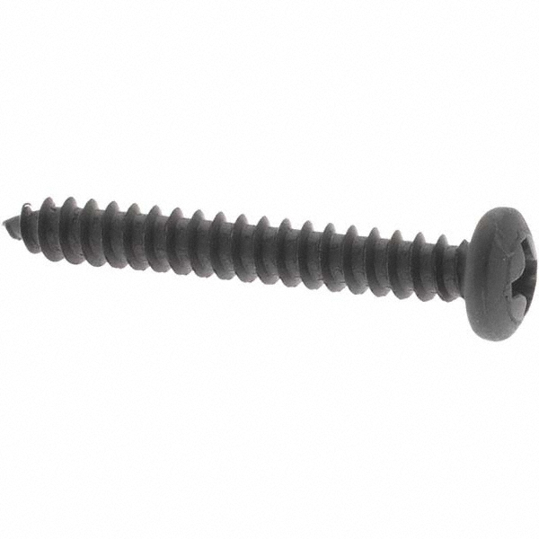 Sheet Metal Screw: #8, Pan Head, Phillips