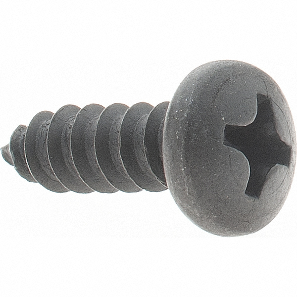 Sheet Metal Screw: #8, Pan Head, Phillips