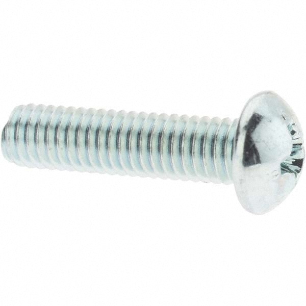Machine Screw: #10-32 x 3/4", Round Head, Phillips