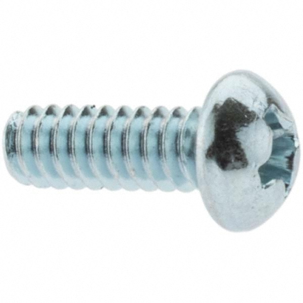 Machine Screw: #6-32 x 3/8", Round Head, Phillips