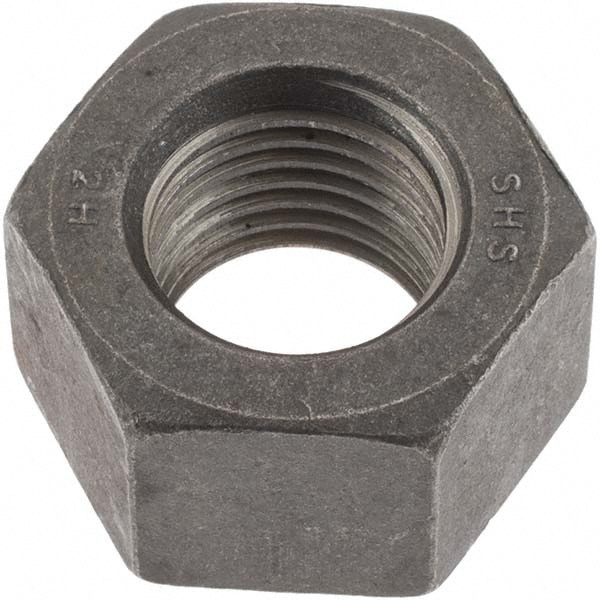 Hex Nut: 1-1/8 - 8, Grade 2H