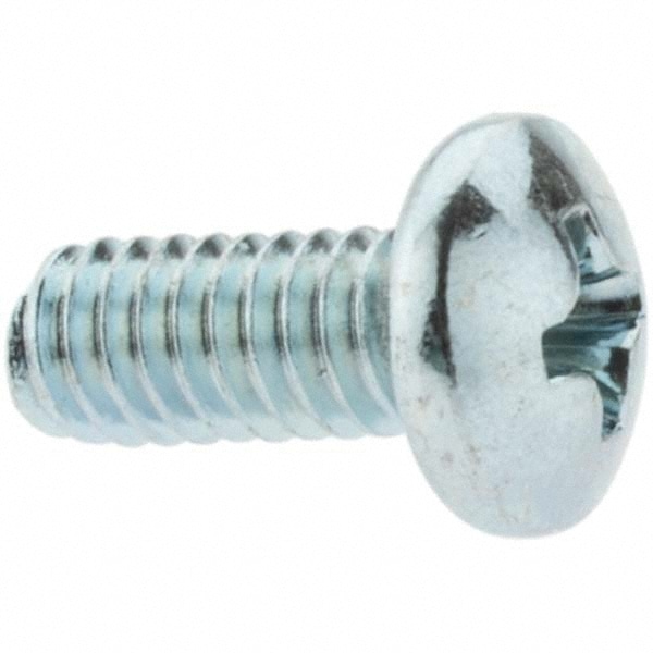 Machine Screw: #8-32 x 3/8", Pan Head, Phillips
