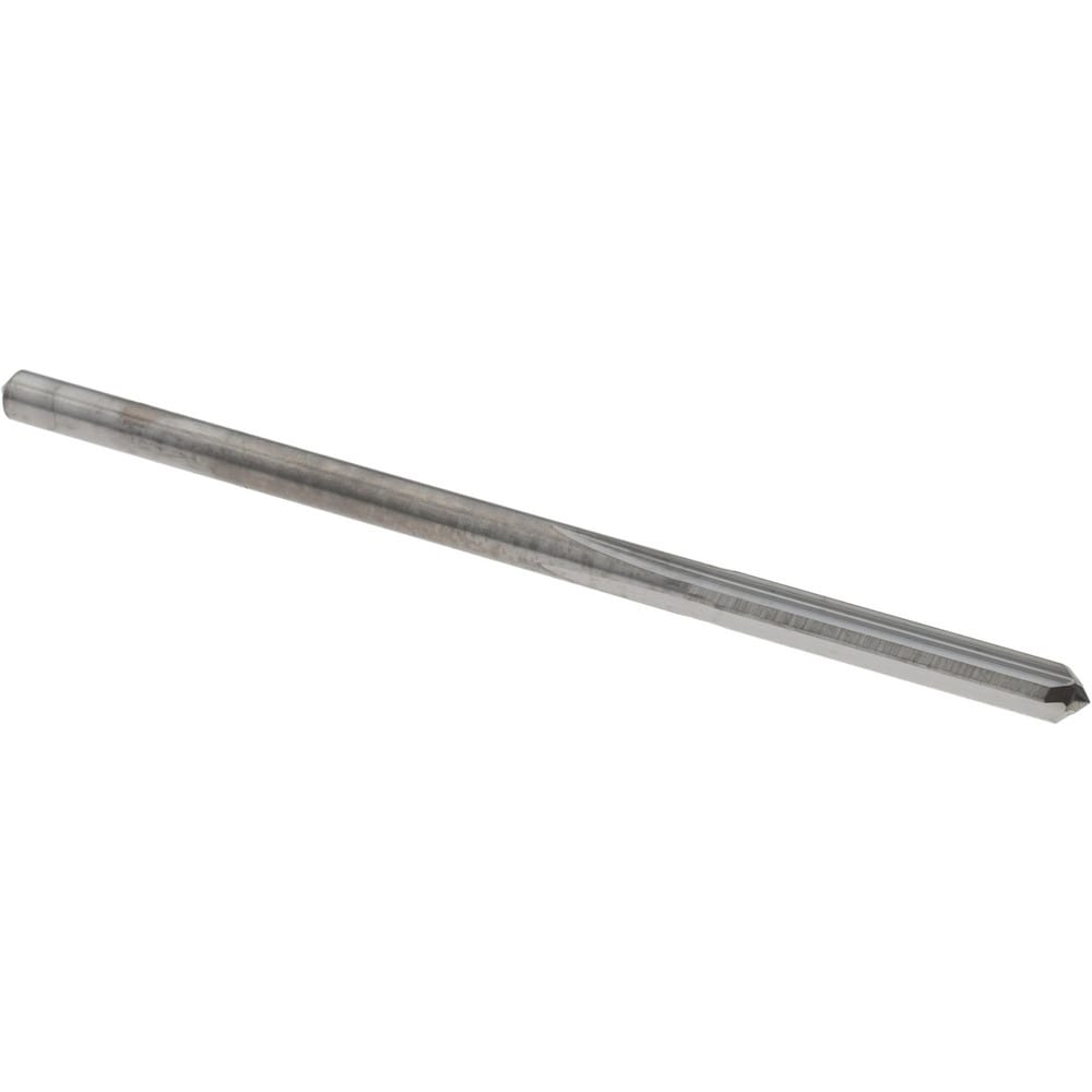 Chucking Reamer: 2.35mm Dia, 51.00mm OAL, 12.50mm Flute Length, Straight-Cylindrical Shank, Solid Carbide