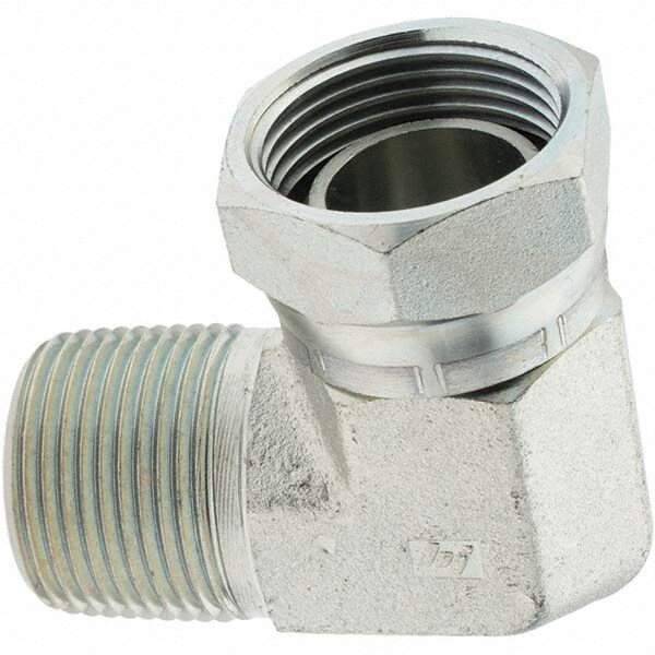 Industrial Pipe 90 ° Swivel Elbow: FNPSM x MNPTF