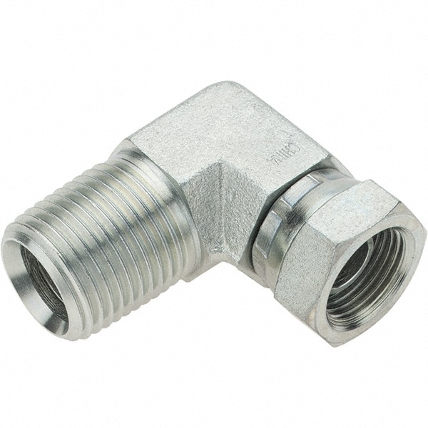 Industrial Pipe 90 ° Swivel Elbow: FNPSM x MNPTF
