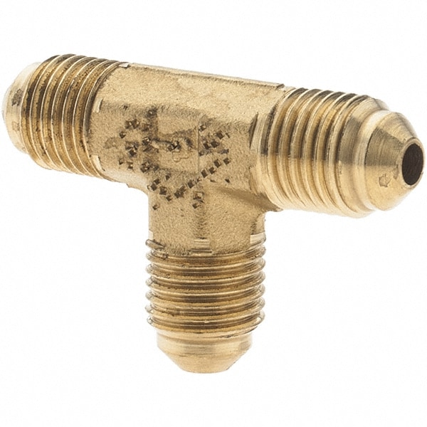 Flared Tube Union: 3/16" Tube OD, 3/8-24 Thread