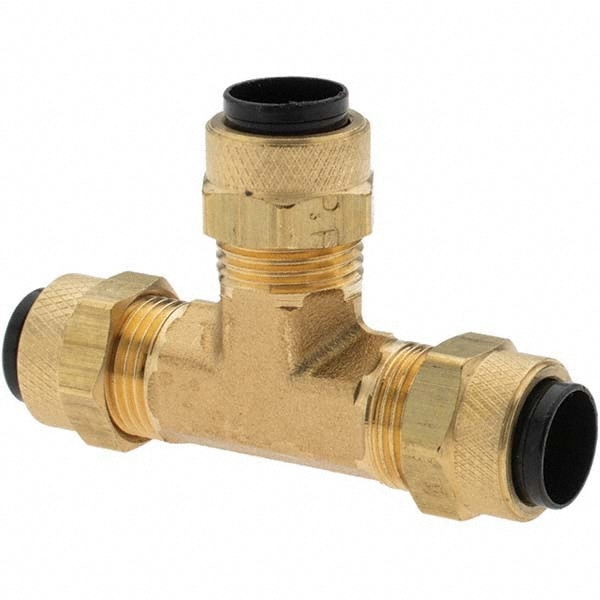 Compression Tube Union: Compression x Compression x Compression