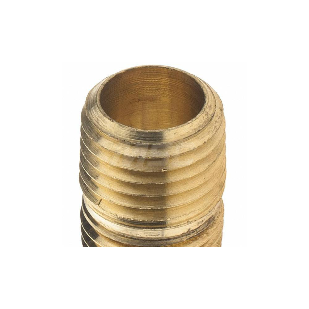 Parker Industrial Pipe Close Nipple 1/4" Male Thread, MNPTF MSC Direct