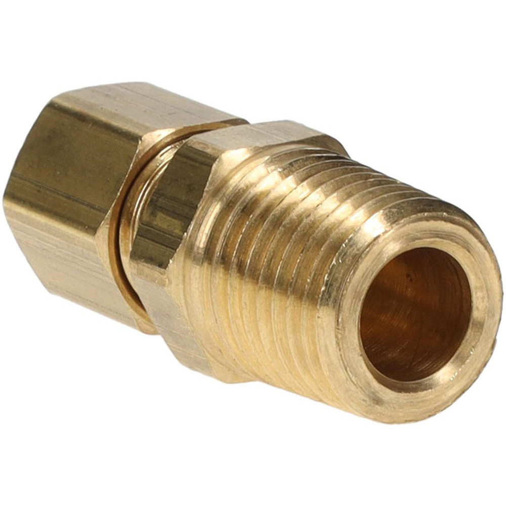 Parker - Compression Tube Connector: 1/4-18, 1/4