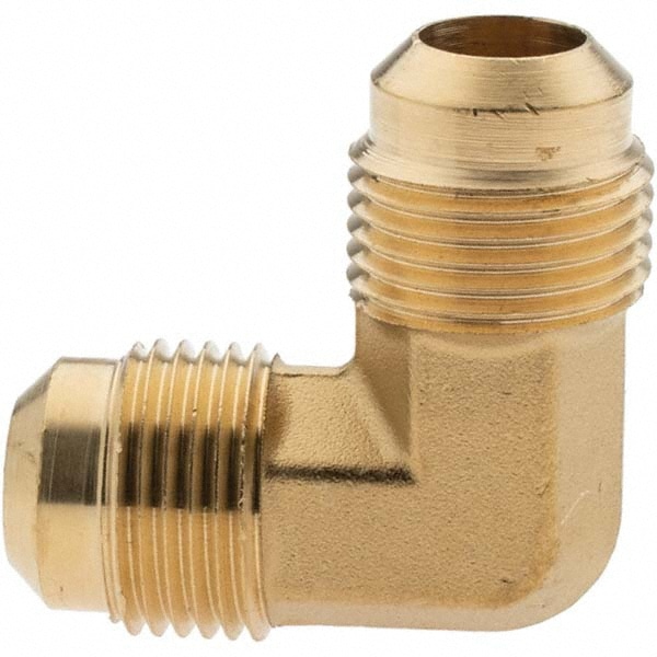 Flared Tube Fitting: 1/2" Tube OD, 3/4-16 Thread