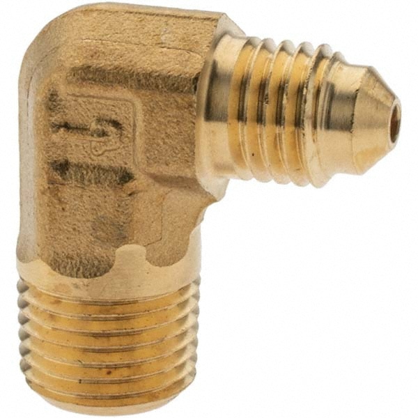Flared Tube Fitting: 1/8" Tube OD, 1/8-27 Thread