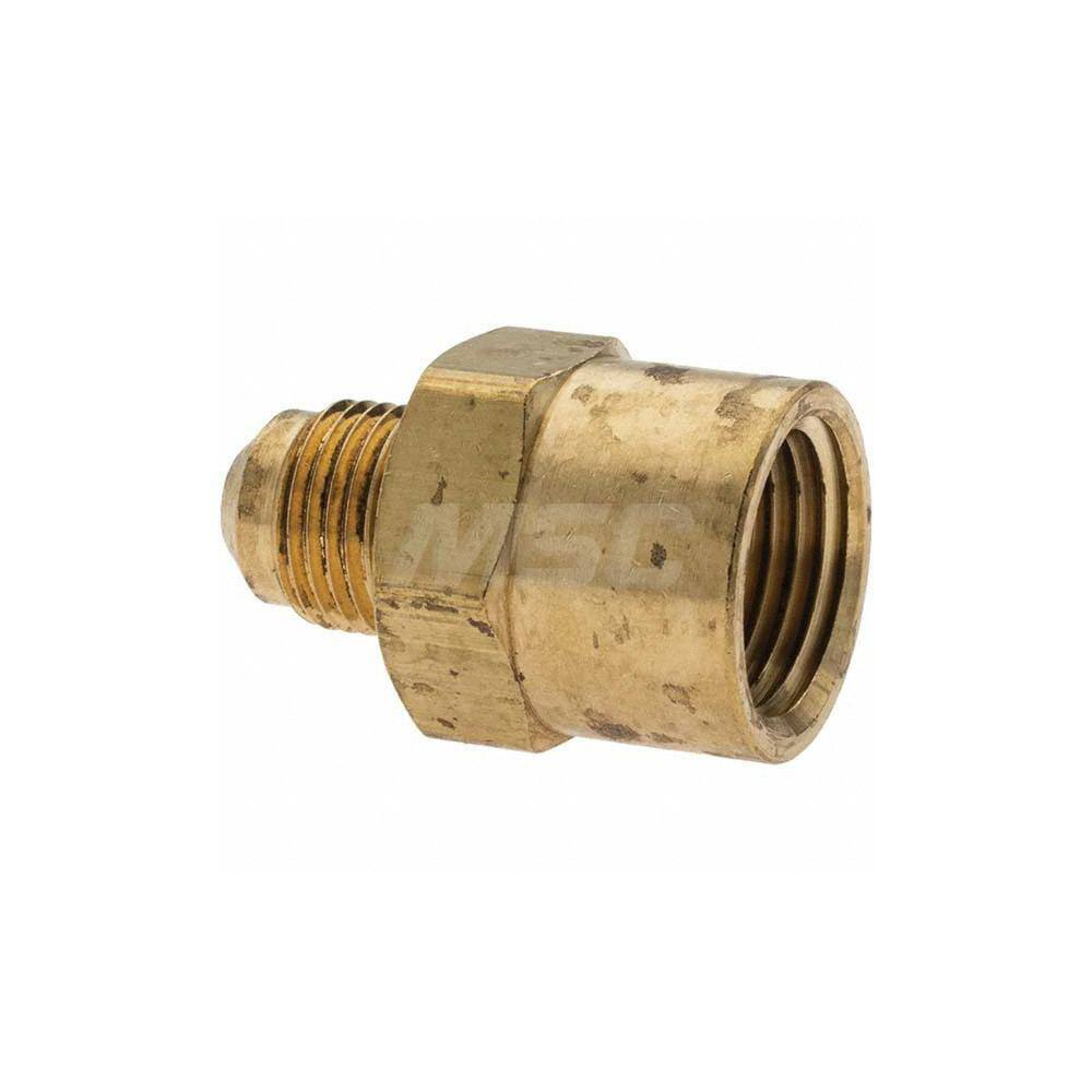 Parker - Brass Flared Tube Plug: 1/2″ Tube OD, 3/4-16 Thread, 45 ° Flared  Angle - 53565693 - MSC Industrial Supply