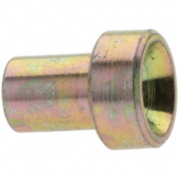 Steel Flared Tube Sleeve: 1/8" Tube OD, 37 ° Flared Angle