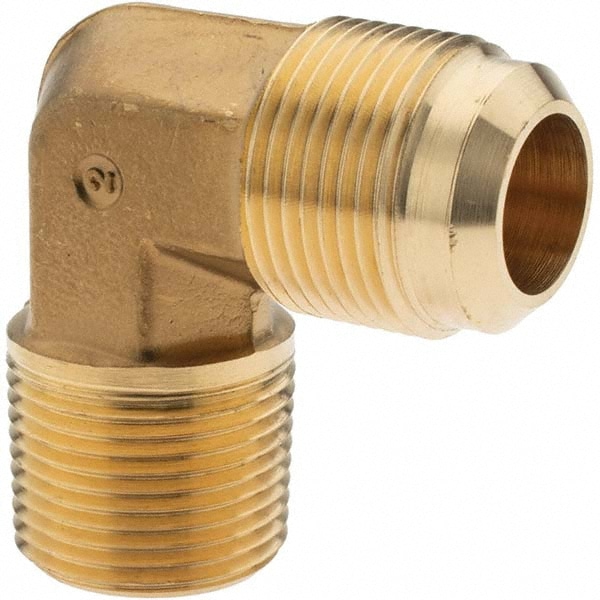 Flared Tube Fitting: 3/4" Tube OD, 3/4-14 Thread