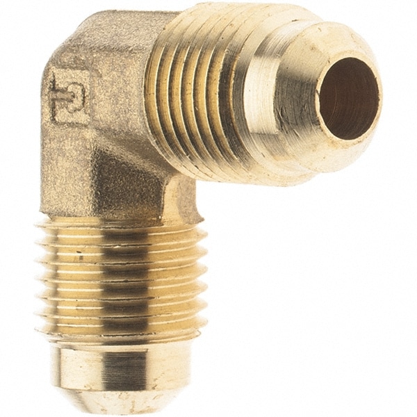 Flared Tube Fitting: 5/16" Tube OD, 1/2-20 Thread