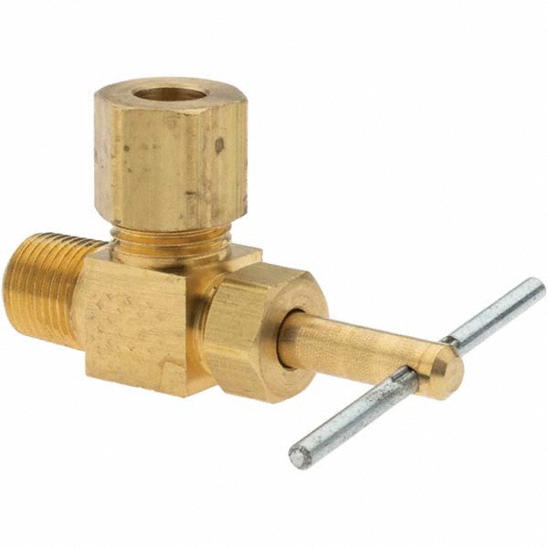 Parker 1/4" Pipe, Angled Needle Valve 03004900 MSC Industrial Supply