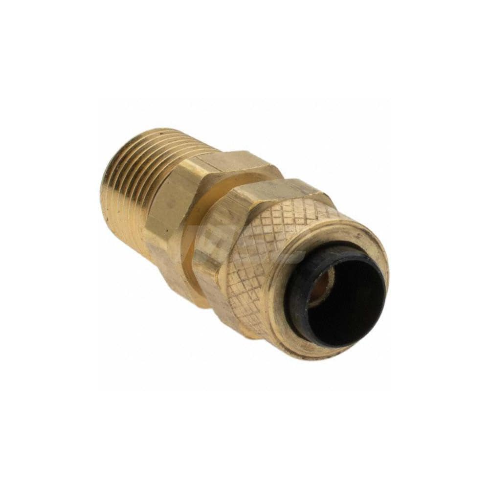 Parker - Compression Tube Connector: 1/16-27″ Thread, Compression x MNPT -  63033278 - MSC Industrial Supply