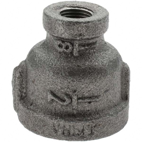 Black Reducing Coupling: 1/2 x 1/8"