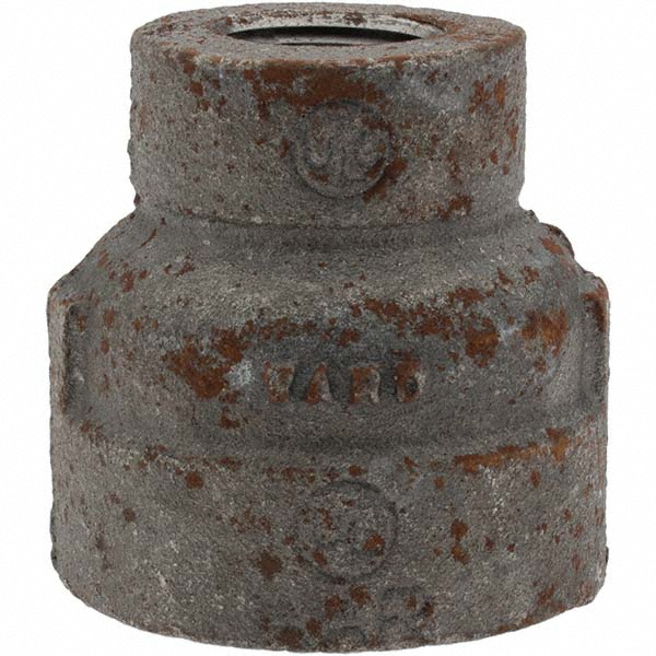 Black Reducing Coupling: 1 x 1/2"