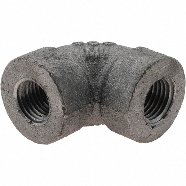 Black 90 ° Elbow: 1/4"