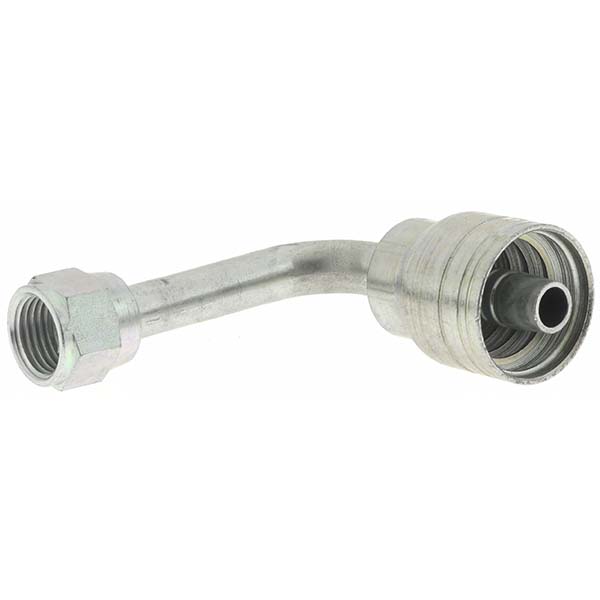 Hydraulic Hose Female 37 ° Swivel Elbow: 6 mm, 9/16-18