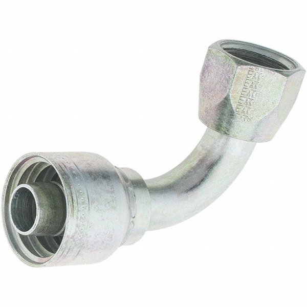 Hydraulic Hose Female 37 ° Swivel Elbow: 12 mm, 1-1/16-12