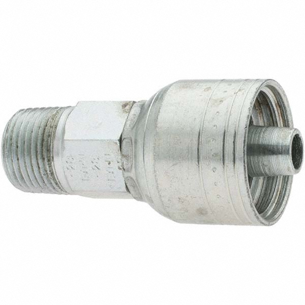 Hydraulic Hose Adapter: 6 mm, 3/8-18